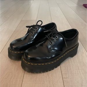 DR MARTENS 1461 QUAD PLATFORM OXFORDS SZ US 7/ EU 38